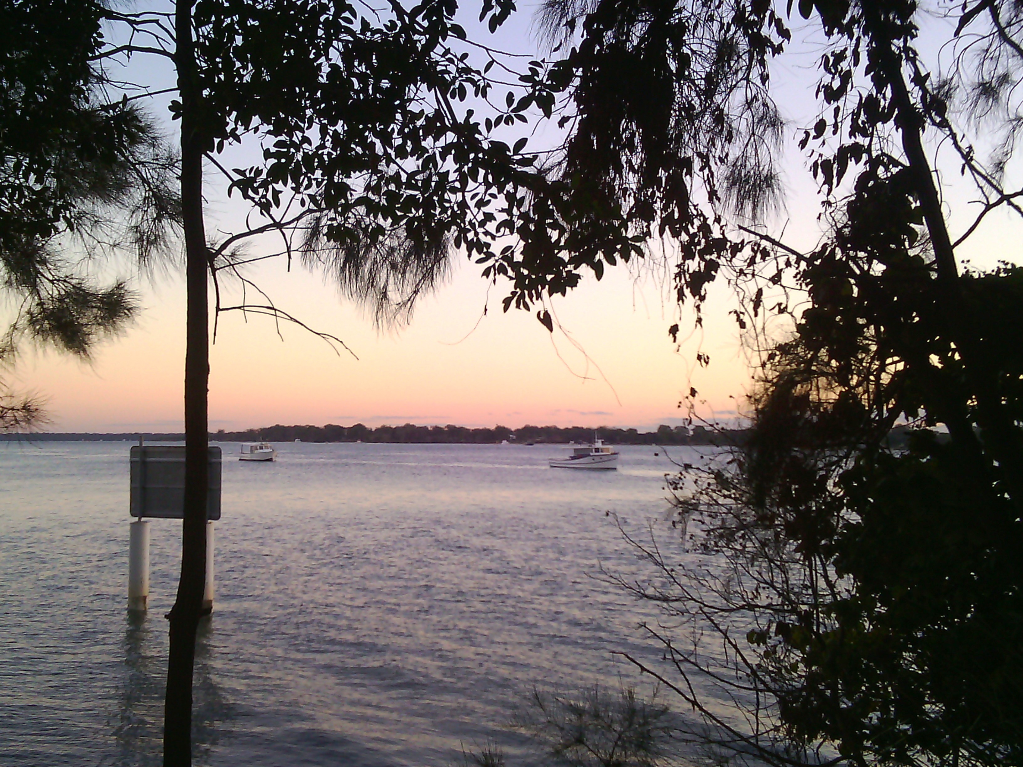 Bribie Island - just before dawb