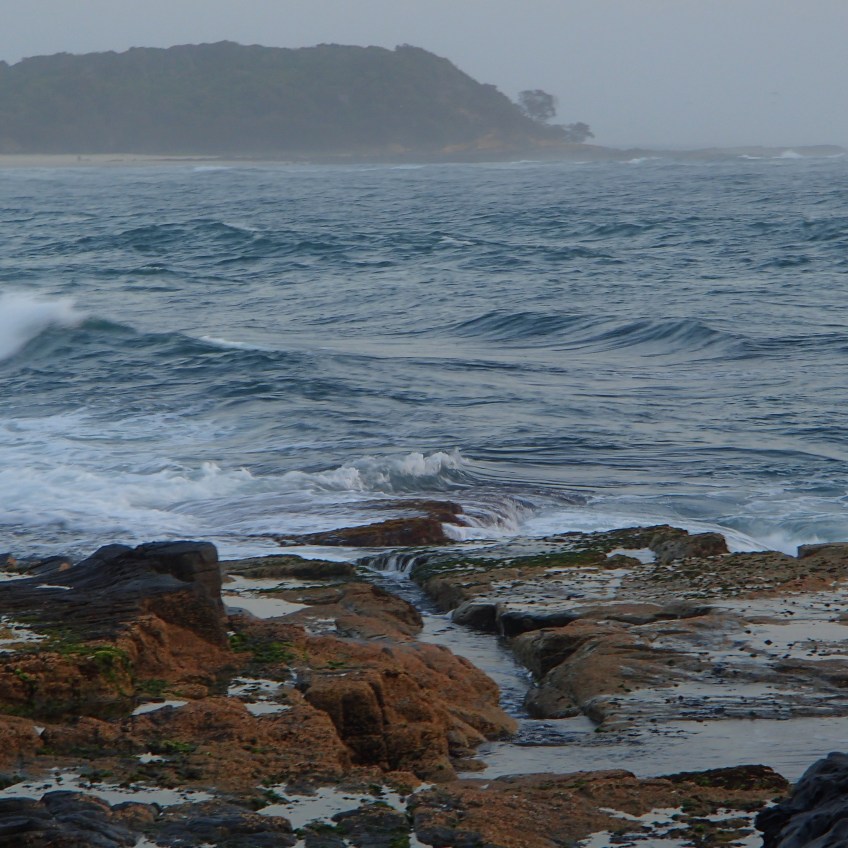 Fishing at Middle Bluff